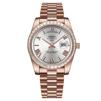 Rose Gold-White