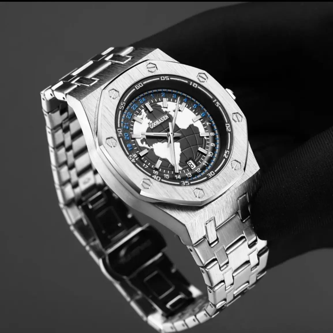 GOOBASEN™ Men's Wandering Earth Hollow Waterproof Luminous Watch