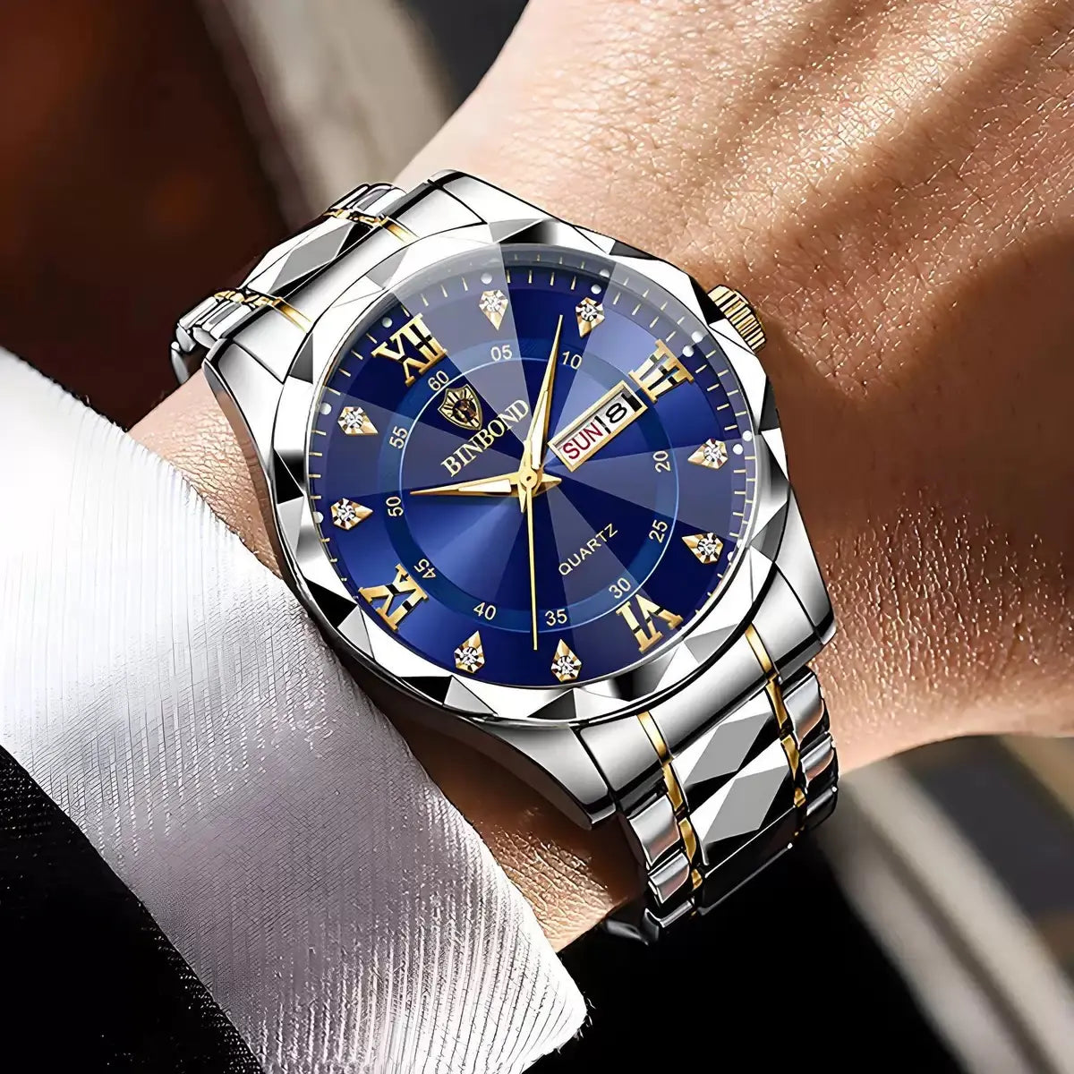 Director Luminous Quartz Watch