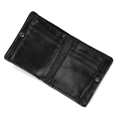 Leather multi-card slot wallet