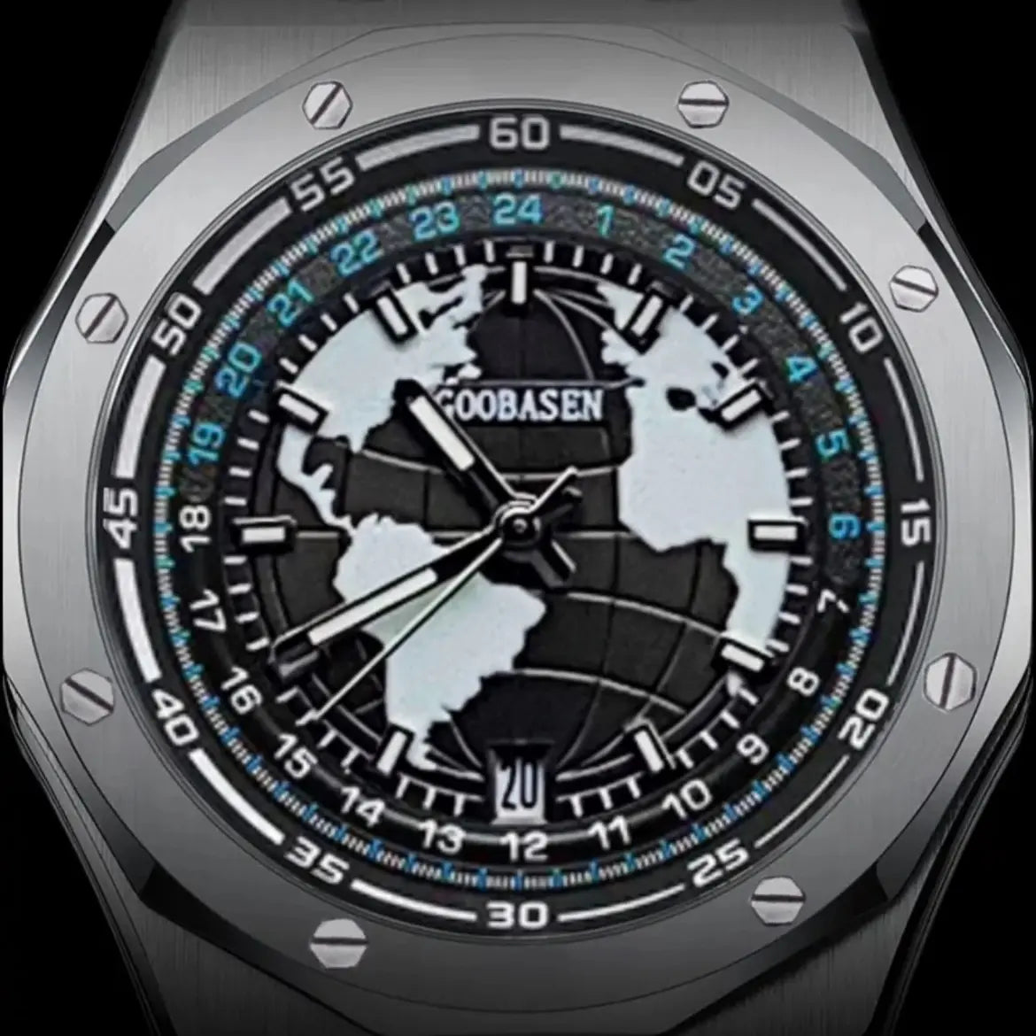 GOOBASEN™ Men's Wandering Earth Hollow Waterproof Luminous Watch