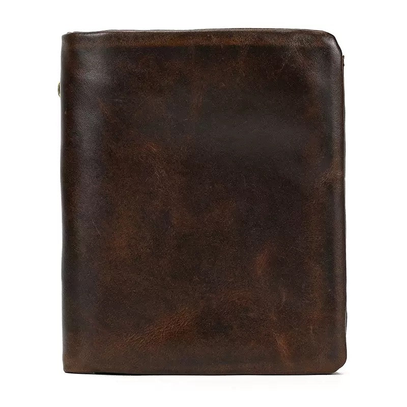 Leather multi-card slot wallet