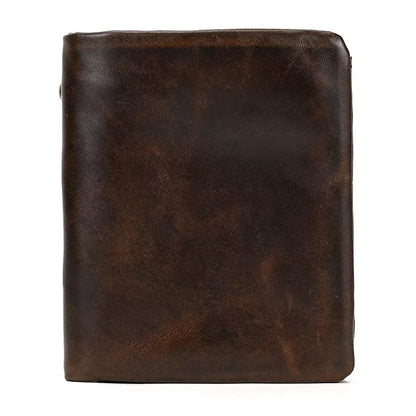 Leather multi-card slot wallet