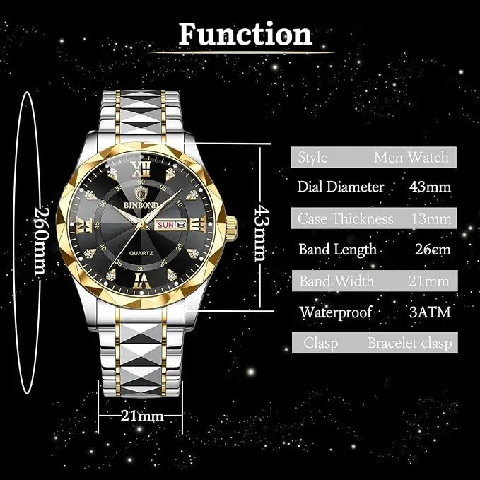 Director Luminous Quartz Watch