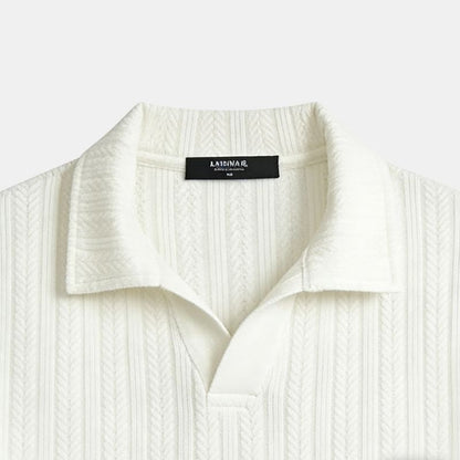 2026 Spring Casual Long Sleeve Twisted Yarn Stripe Shirt