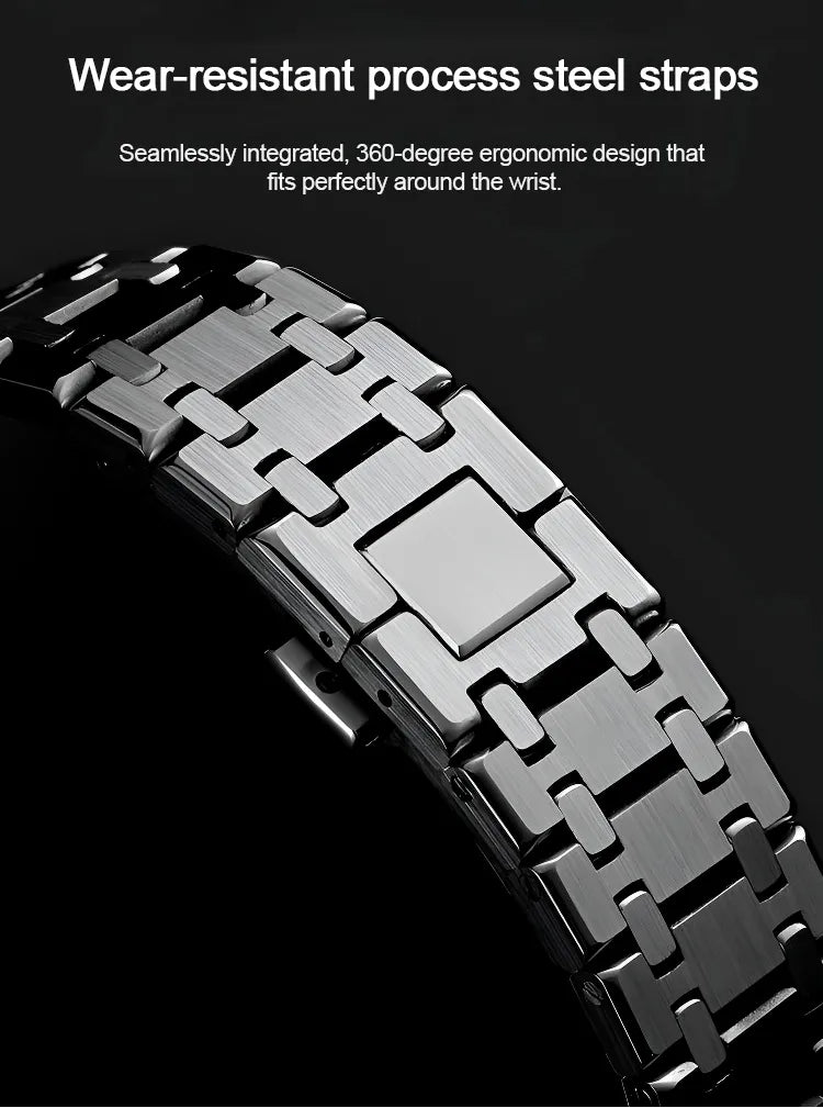 GOOBASEN™ Men's Light Luxury Wandering Earth Hollow Automatic Mechanical Watch