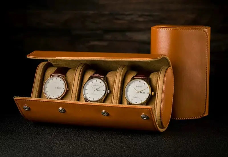 Leather Watch Storage Case