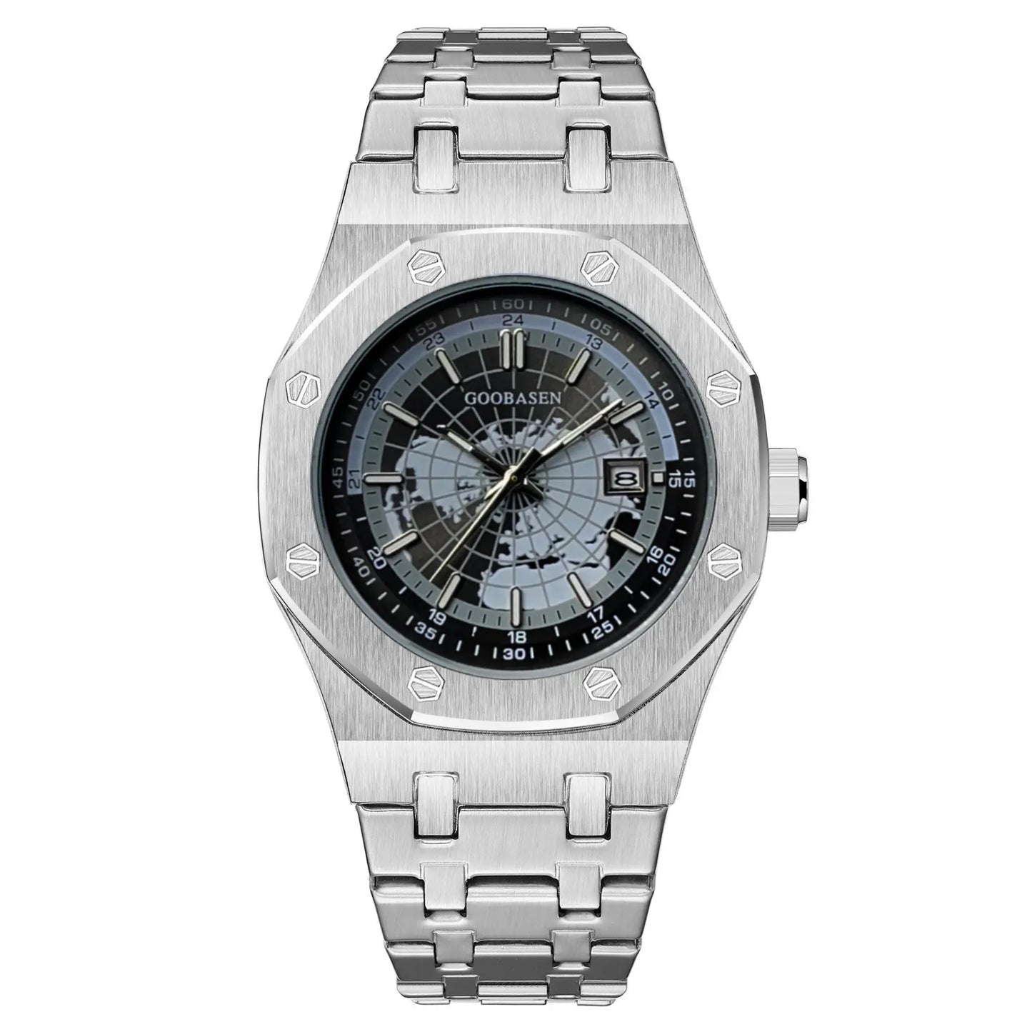 GOOBASEN™ Men's Light Luxury Wandering Earth Hollow Automatic Mechanical Watch