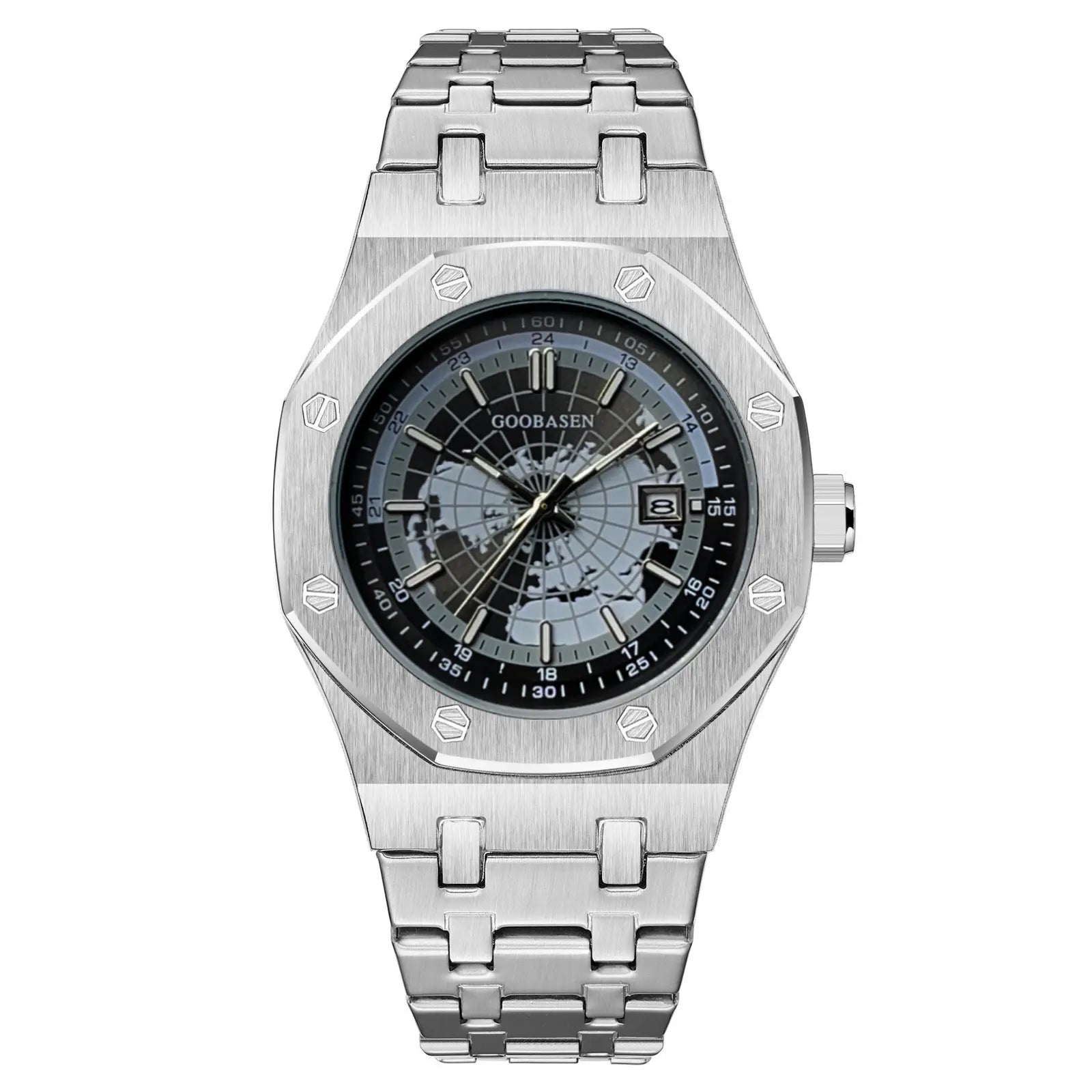 GOOBASEN™ Men's Light Luxury Wandering Earth Hollow Automatic Mechanical Watch