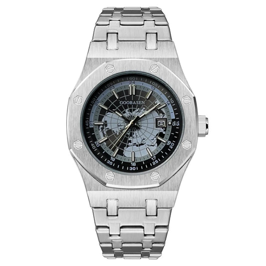 GOOBASEN™ Men's Light Luxury Wandering Earth Hollow Automatic Mechanical Watch